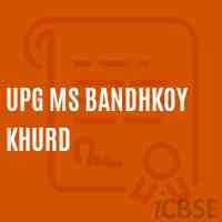 Upg Ms Bandhkoy Khurd Middle School Logo