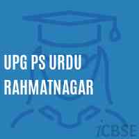 Upg Ps Urdu Rahmatnagar Primary School Logo
