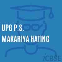Upg P.S. Makariya Hating Primary School Logo