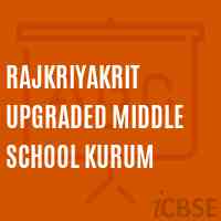 Rajkriyakrit Upgraded Middle School Kurum Logo