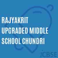 Rajyakrit Upgraded Middle School Chundri Logo