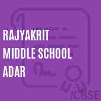 Rajyakrit Middle School Adar Logo