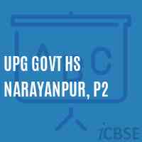Upg Govt Hs Narayanpur, P2 Secondary School Logo