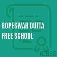 Gopeswar Dutta Free School Logo