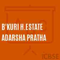 B'Kuri H.Estate Adarsha Pratha Primary School Logo