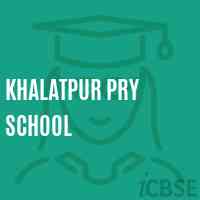 Khalatpur Pry School Logo