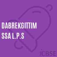 Dabrekgittim Ssa L.P.S Primary School Logo