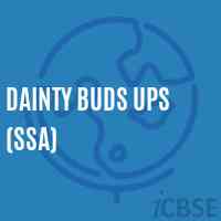 Dainty Buds Ups (Ssa) Middle School Logo