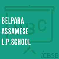 Belpara Assamese L.P.School Logo