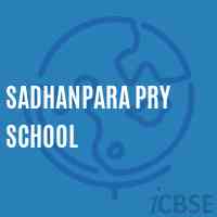 Sadhanpara Pry School Logo