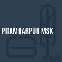 Pitambarpur Msk School Logo