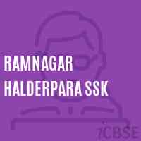 Ramnagar Halderpara Ssk Primary School Logo