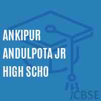 Ankipur andulpota Jr High Scho School Logo