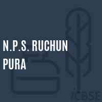 N.P.S. Ruchun Pura Primary School Logo