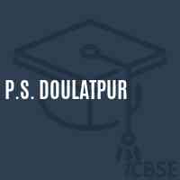 P.S. Doulatpur Primary School Logo