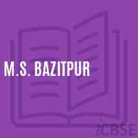 M.S. Bazitpur Middle School Logo