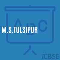M.S.Tulsipur Middle School Logo