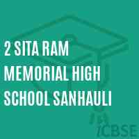 2 Sita Ram Memorial High School Sanhauli Logo