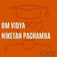 Om Vidya Niketan Pachamba Middle School Logo