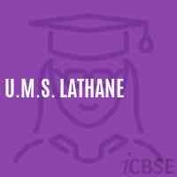 U.M.S. Lathane Middle School Logo