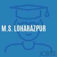 M.S. Loharazpur Middle School Logo