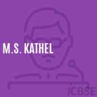 M.S. Kathel Middle School Logo