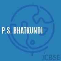 P.S. Bhatkundi Primary School Logo