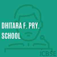 Dhitara F. Pry. School Logo