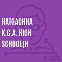 Hatgachha K.C.A. High School(H Logo