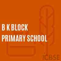 B K Block Primary School Logo