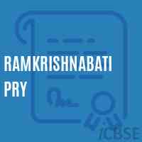 Ramkrishnabati Pry Primary School Logo