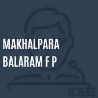Makhalpara Balaram F P Primary School Logo