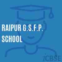 Raipur G.S.F.P. School Logo