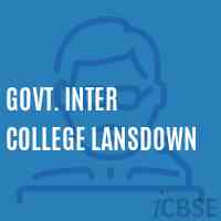 Govt. Inter College Lansdown High School Logo