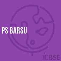 Ps Barsu Primary School Logo