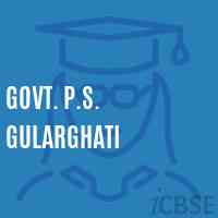 Govt. P.S. Gularghati Primary School Logo