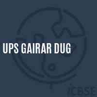 Ups Gairar Dug Middle School Logo
