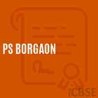 Ps Borgaon Primary School Logo