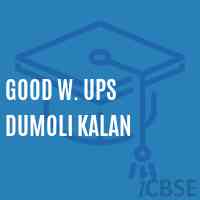 Good W. Ups Dumoli Kalan Senior Secondary School Logo