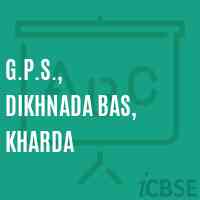 G.P.S., Dikhnada Bas, Kharda Primary School Logo