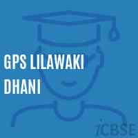 Gps Lilawaki Dhani Primary School Logo