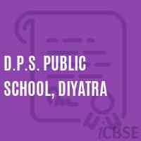D.P.S. Public School, Diyatra Logo