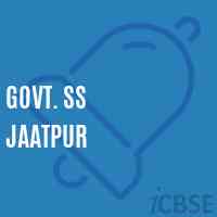 Govt. Ss Jaatpur Secondary School Logo