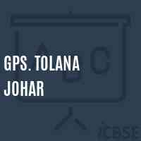Gps. Tolana Johar Primary School Logo