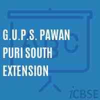 G.U.P.S. Pawan Puri South Extension Middle School Logo