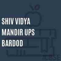 Shiv Vidya Mandir Ups Bardod Secondary School Logo