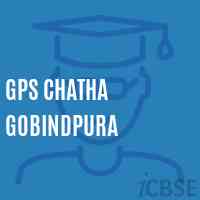Gps Chatha Gobindpura Primary School Logo