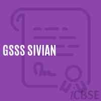 Gsss Sivian High School Logo