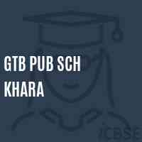 Gtb Pub Sch Khara Middle School Logo