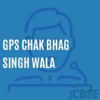 Gps Chak Bhag Singh Wala Primary School Logo